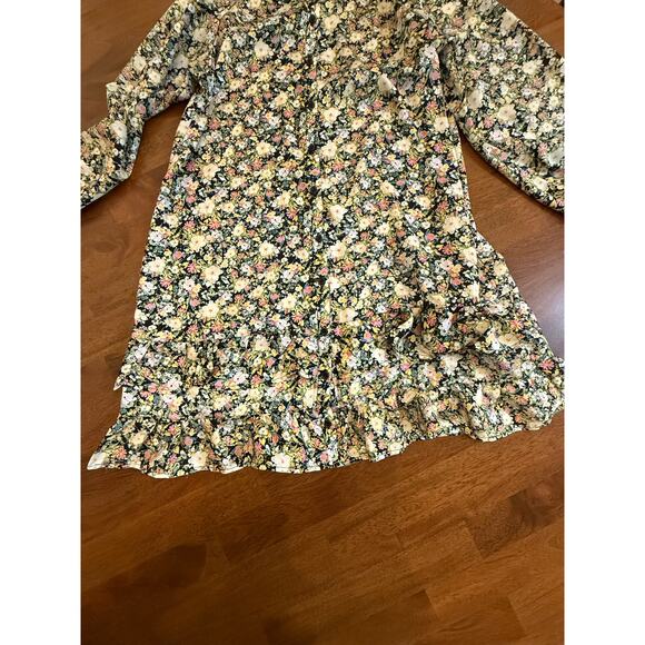 Code x Mode Floral Midi Shirtdress. Size L. - Picture 6 of 7